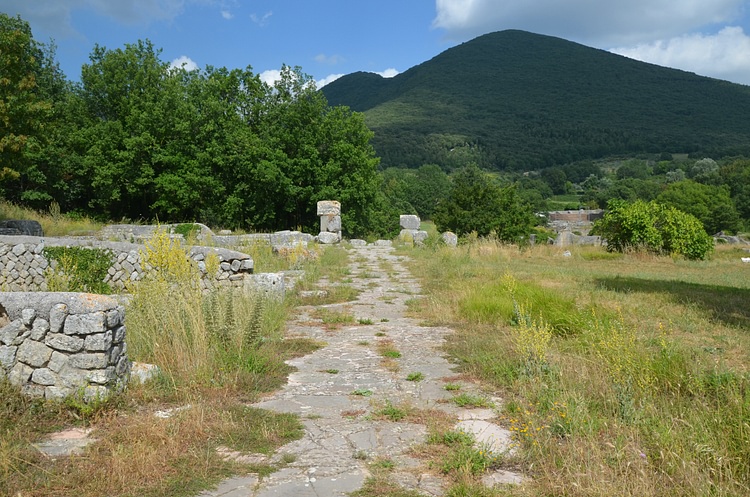 Northern Side of the Forum of Carsulae, Italy