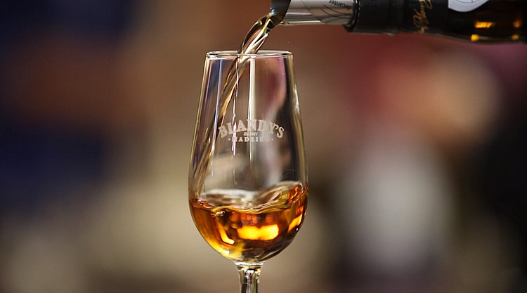 A Glass of Madeira Wine