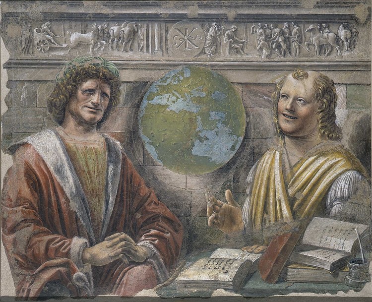 Heraclitus and Democritus