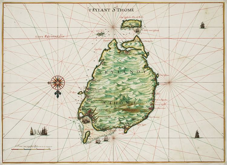 Historical Map of São Tomé