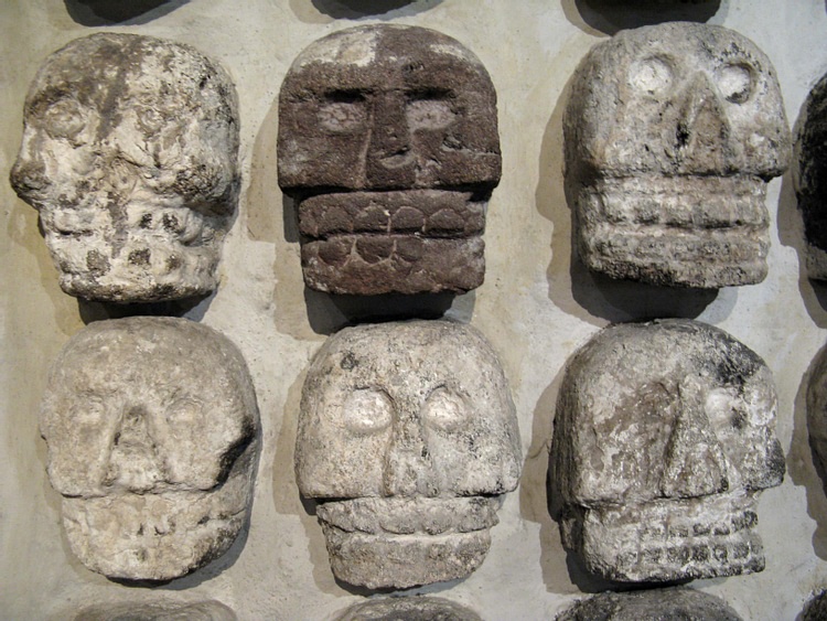 Aztec Skulls, Templo Mayor