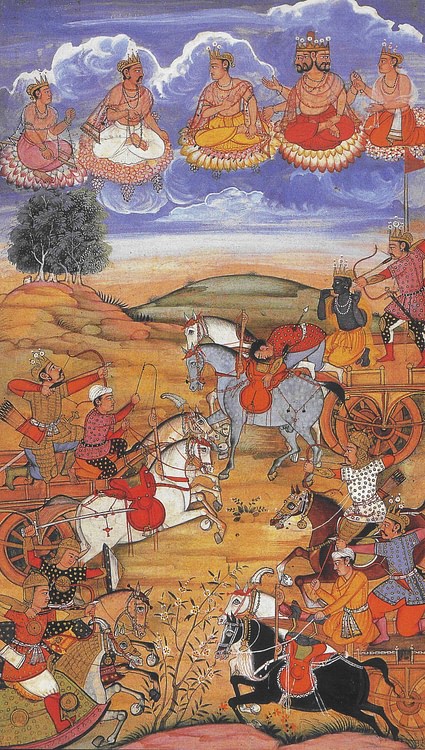 Arjuna During the Battle of Kurukshetra