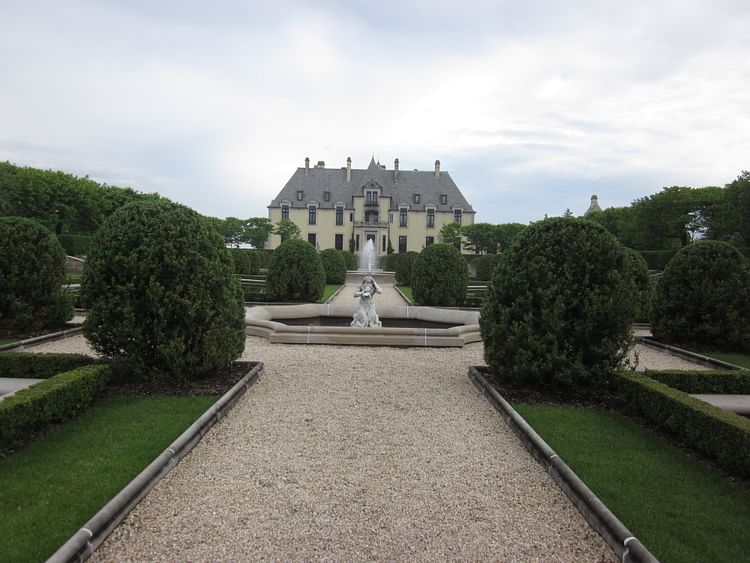 Oheka Castle Viewed from the Gardens
