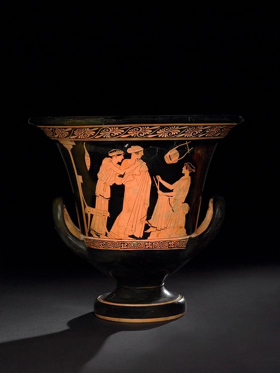 Musical Scene on a Krater