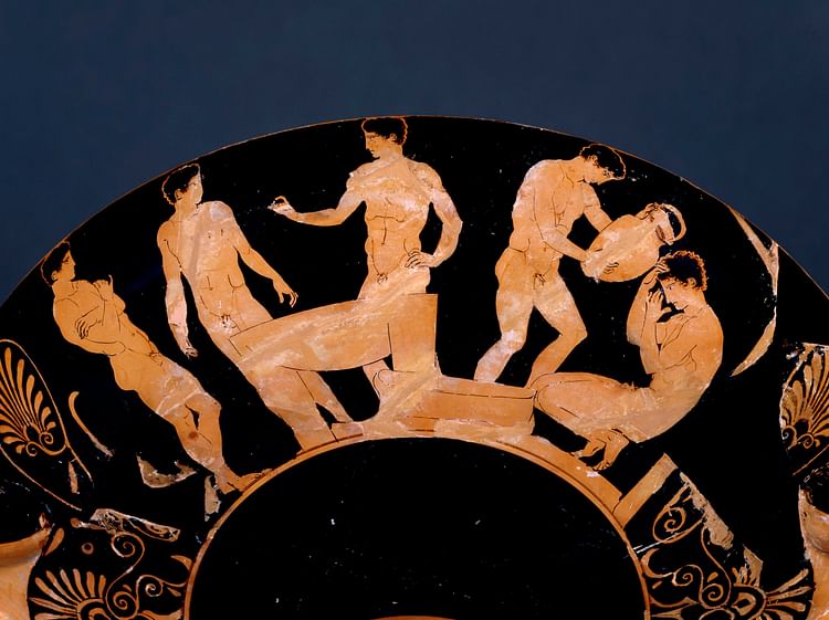 Kylix with a Bathing Scene