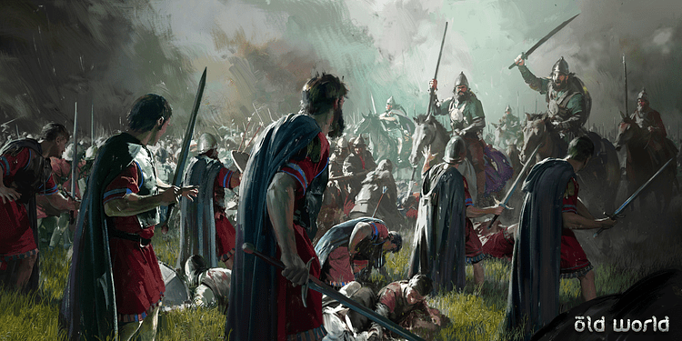 Medieval Battle Scene