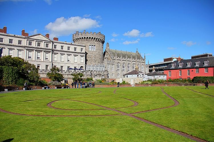 Dublin Castle & the Dubhlinn Gardens