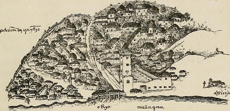 Portuguese Malacca Drawing