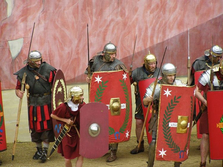 Reenactors of Legio I Adiutrix