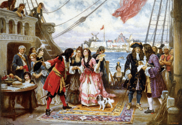 Captain Kidd in New York Harbour