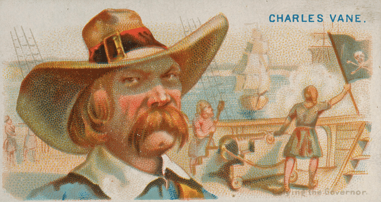 Charles Vane Cigarette Card
