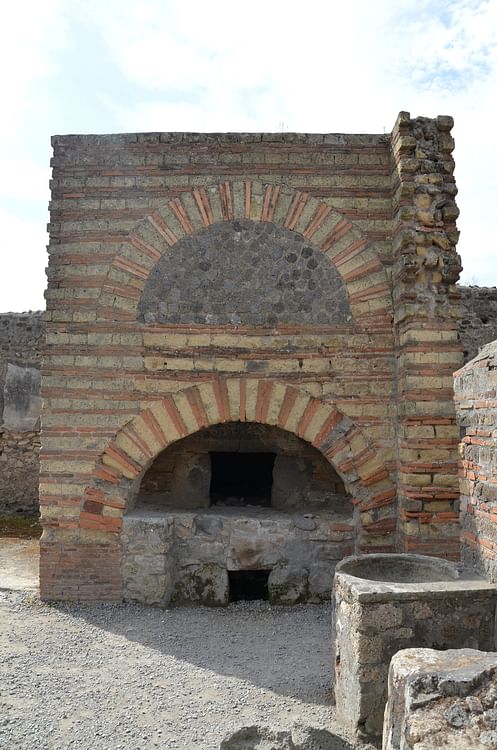 Roman Baking Oven in Casa del Forno, Pompeii
