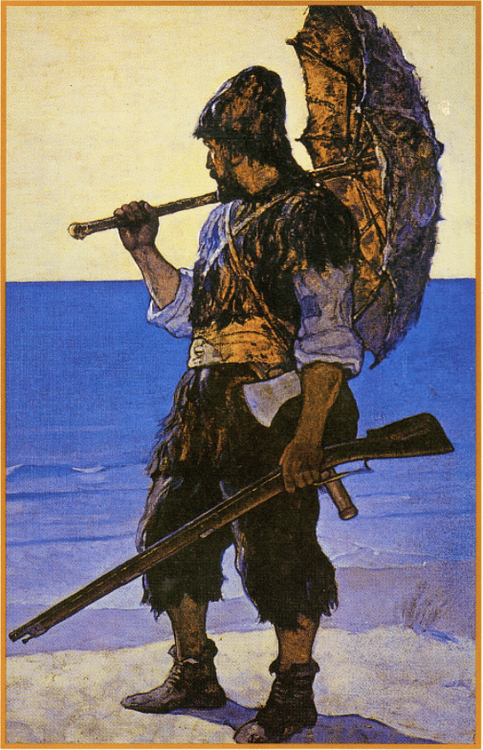 Robinson Crusoe by N.C. Wyeth