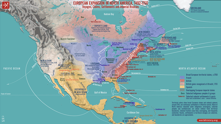 European Conquest European Colonization of the Americas - World History Encyclopedia
