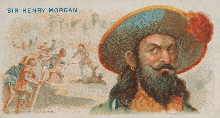 Sir Henry Morgan Cigarette Card