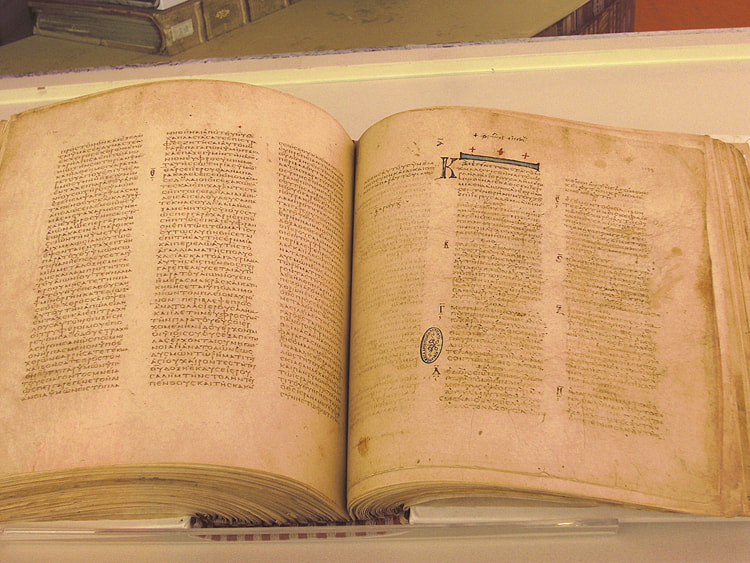 Roman Codexes Codex Vaticanus (Illustration) - World History Encyclopedia