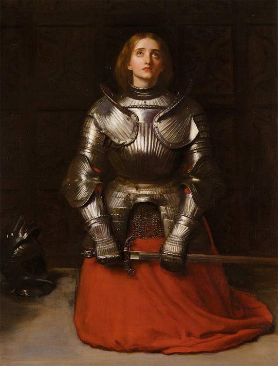 Joan of Arc by John Everett Millais