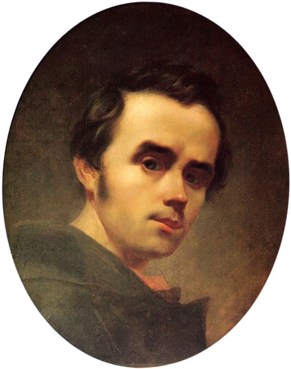 Self-portrait of Taras Shevchenko