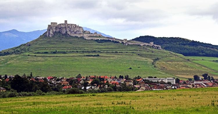 The ruins of Spiš Castle
