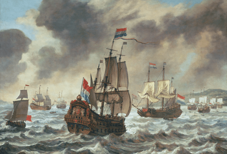 Dutch Ships at the Battle of the Downs