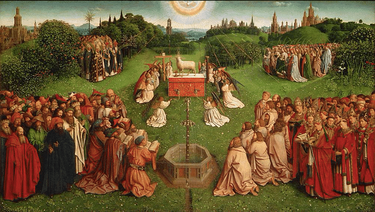 Adoration of the Mystic Lamb, Ghent Altarpiece
