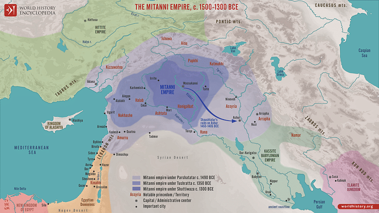 The Mitanni Empire, c. 1500-1300 BCE