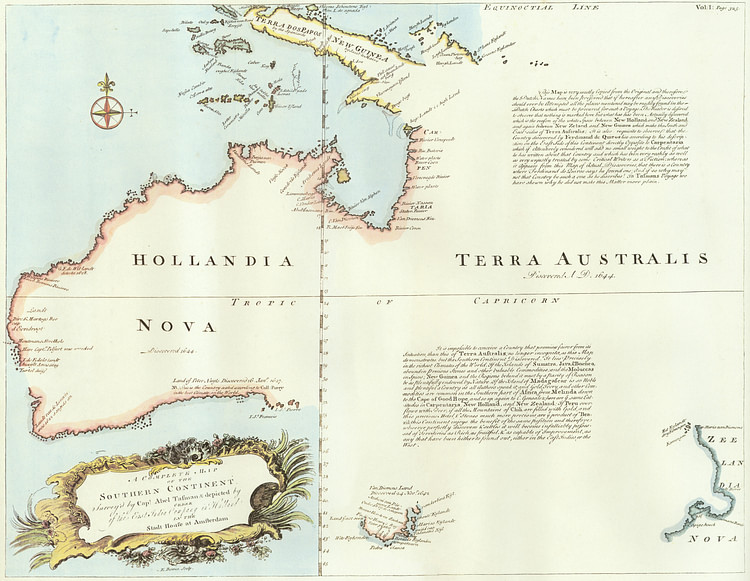 A Map of the Southern Continent