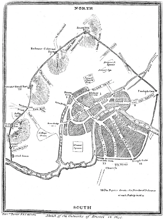 Bristol's Civil War Fortifications