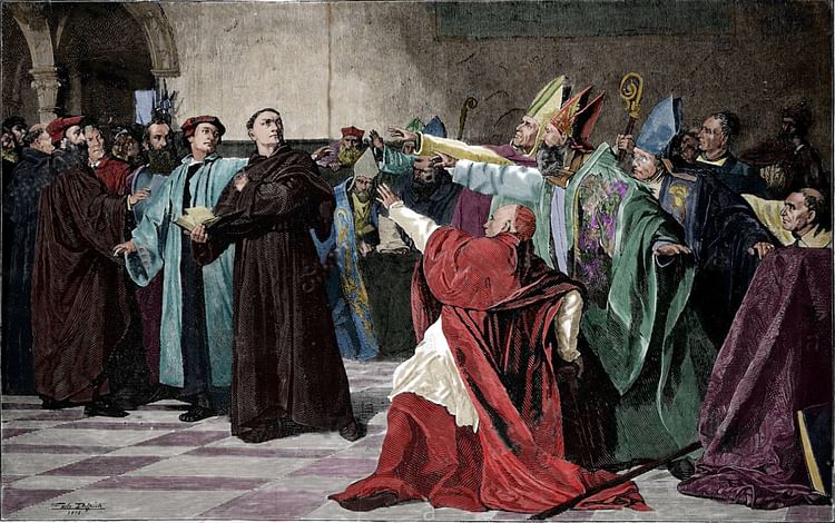 Martin Luther at the Diet of Worms