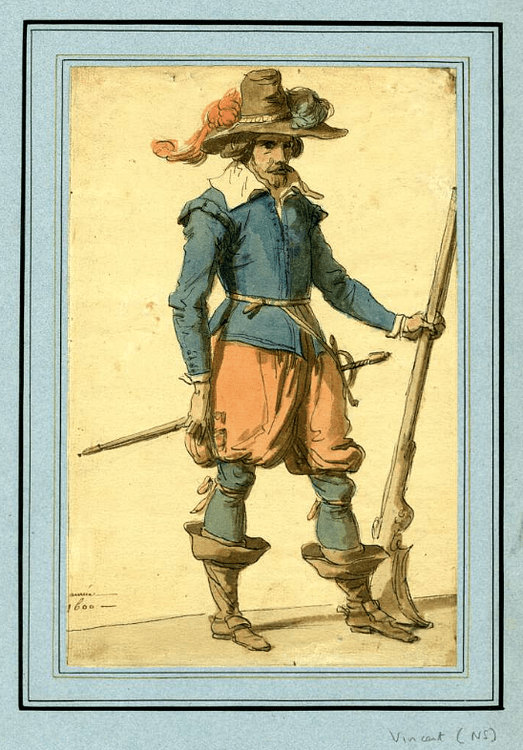 17th-Century Musketeer