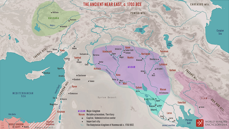 The Ancient Near East, c. 1700 BCE