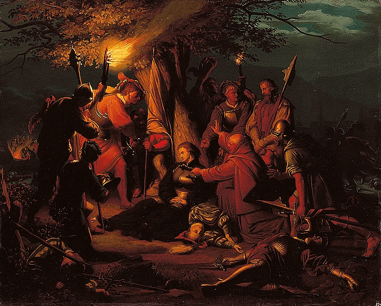 Zwingli's Death on the Battlefield of Kappel
