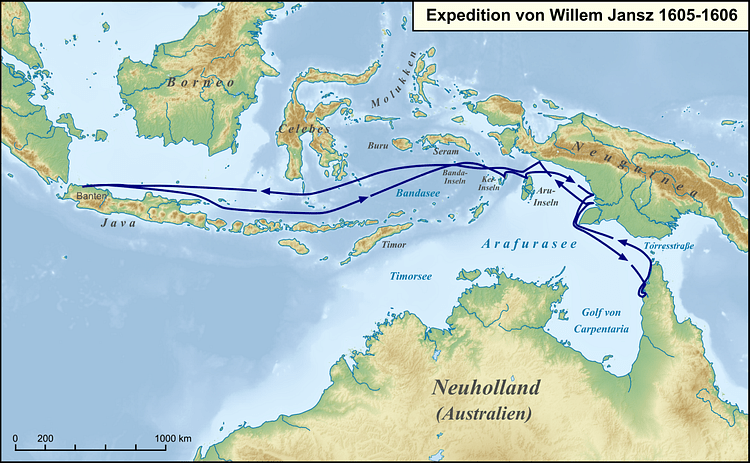 Willem Janszoon's Expedition 1605-1606