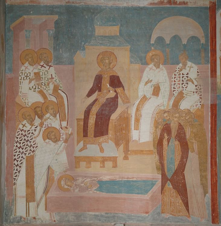 Fresco Depicting the Council of Chalcedon