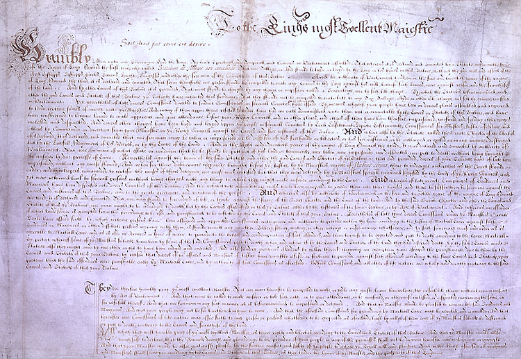 1628 Petition of Right