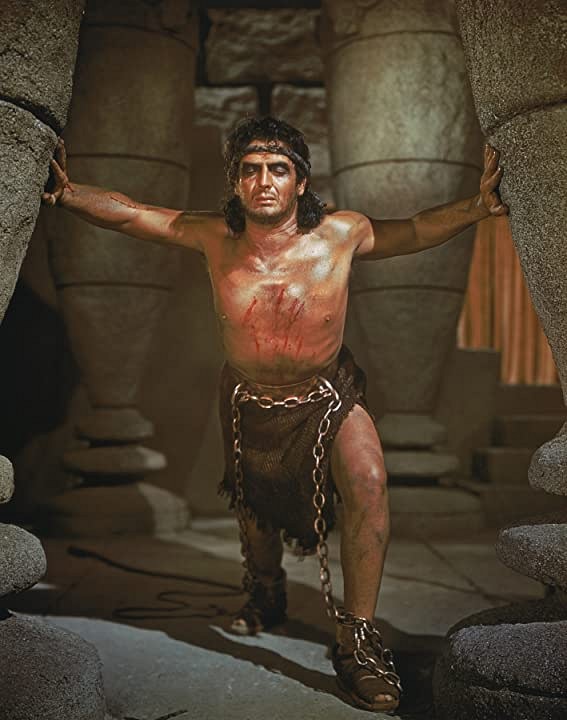 Samson Interpreted by Victor Mature