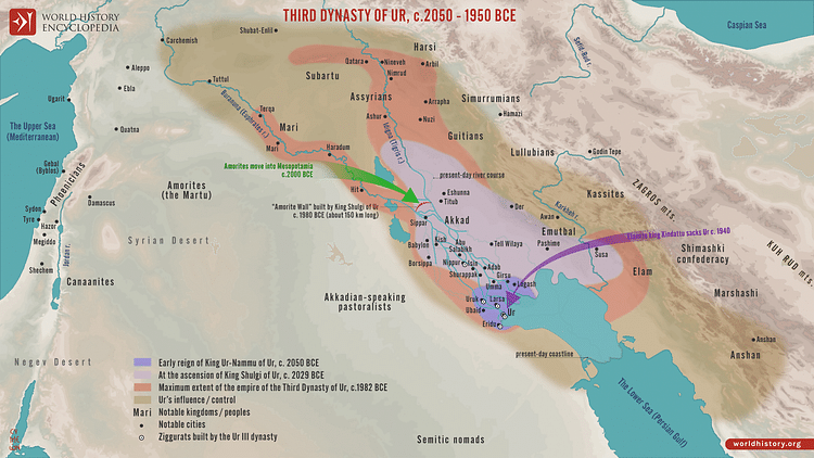 Third Dynasty of Ur, c.2050 - 1950 BCE