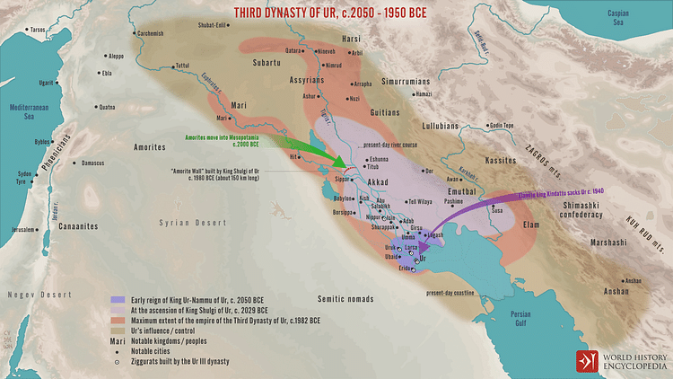 Third Dynasty of Ur, c.2050 - 1950 BCE