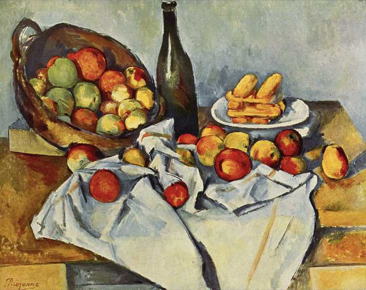 Basket of Apples by Cézanne