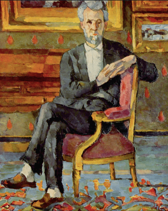 Portrait of Victor Chocquet by Cézanne