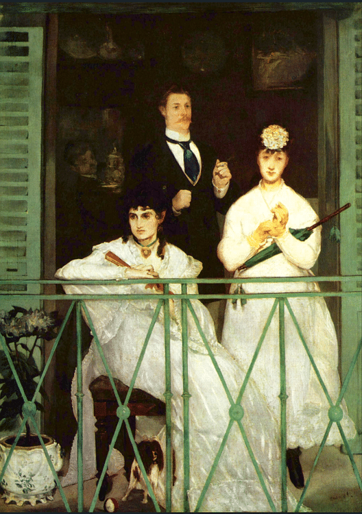 The Balcony by Manet