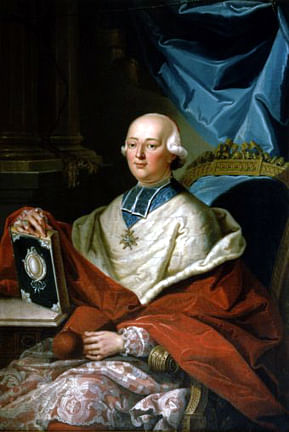 Portrait of Louis René Édouard, Cardinal de Rohan