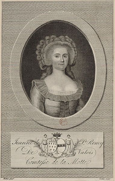 Portrait of Jeanne de la Motte