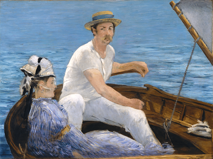 Boating by Manet