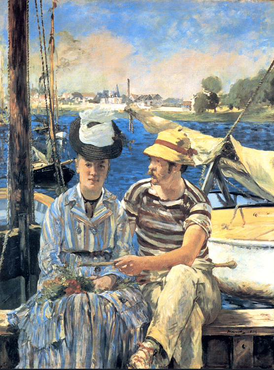 Argenteuil by Manet