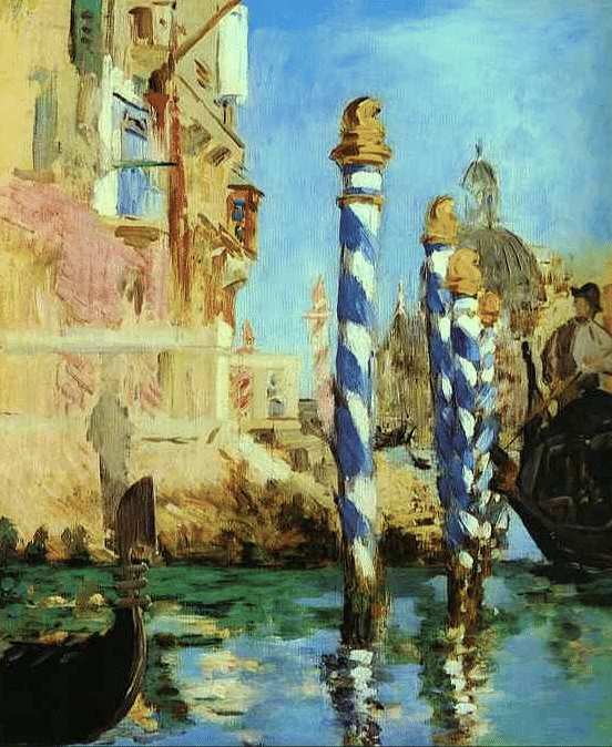 Blue Venice by Manet