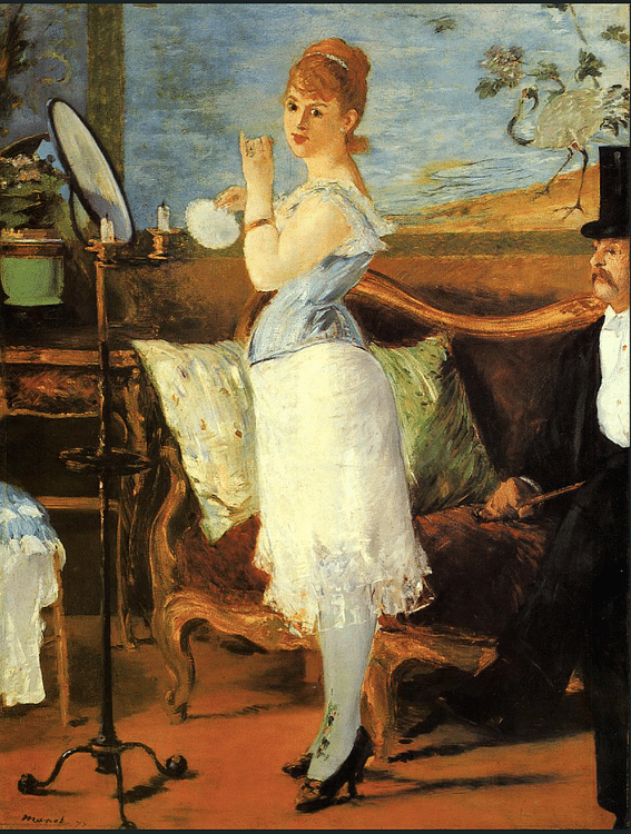 Nana by Manet