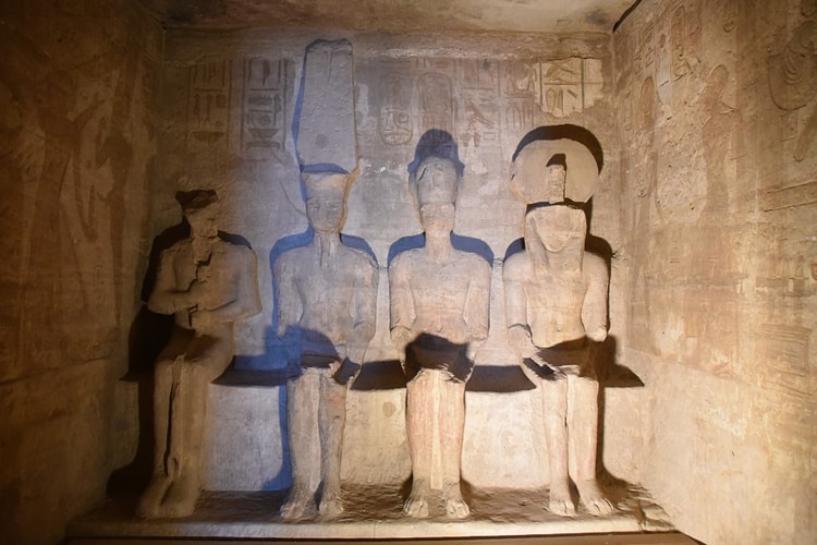 Abu Simbel, Sanctuary of the Temple of Ramesses II