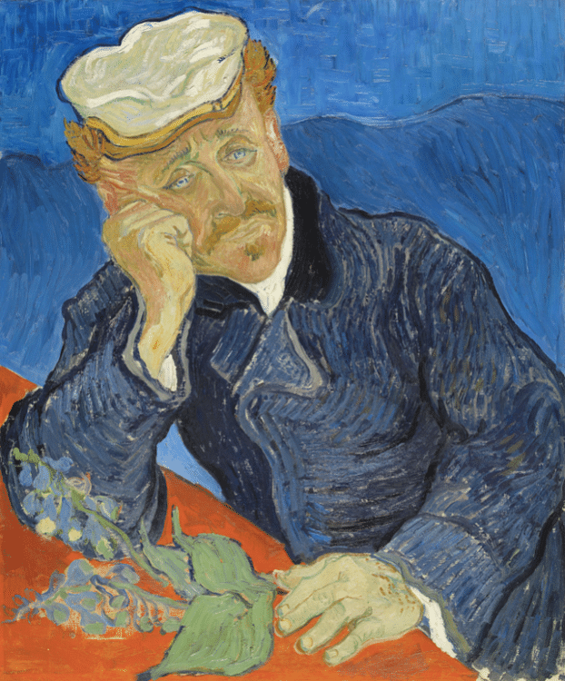 Doctor Paul Gachet by van Gogh