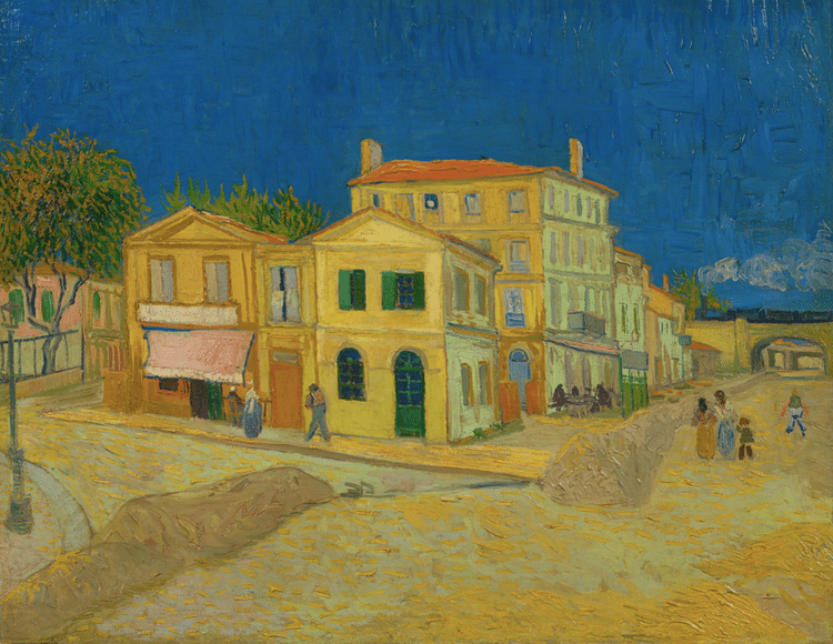 The Yellow House by van Gogh